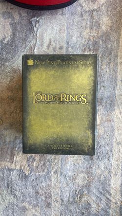 Lord of the Rings Trilogy Special Extended DVD Edition