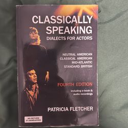 Classically speaking dialects for actors
