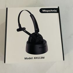 Mopchnic Wireless Headset With Microphone 