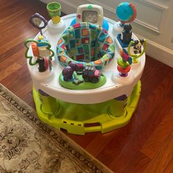 Baby Exersaucer Activity Center With Musical,Slide Show,Many Different  Activities,full Complete.