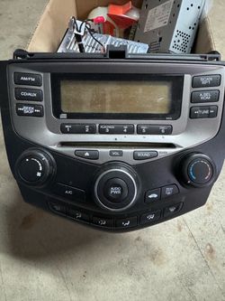 2006 Honda Accord Stereo