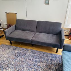 Gray Convertible Sofa (New Condition)