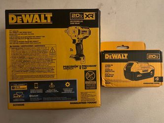DEWALT Impact Wrench + Battery