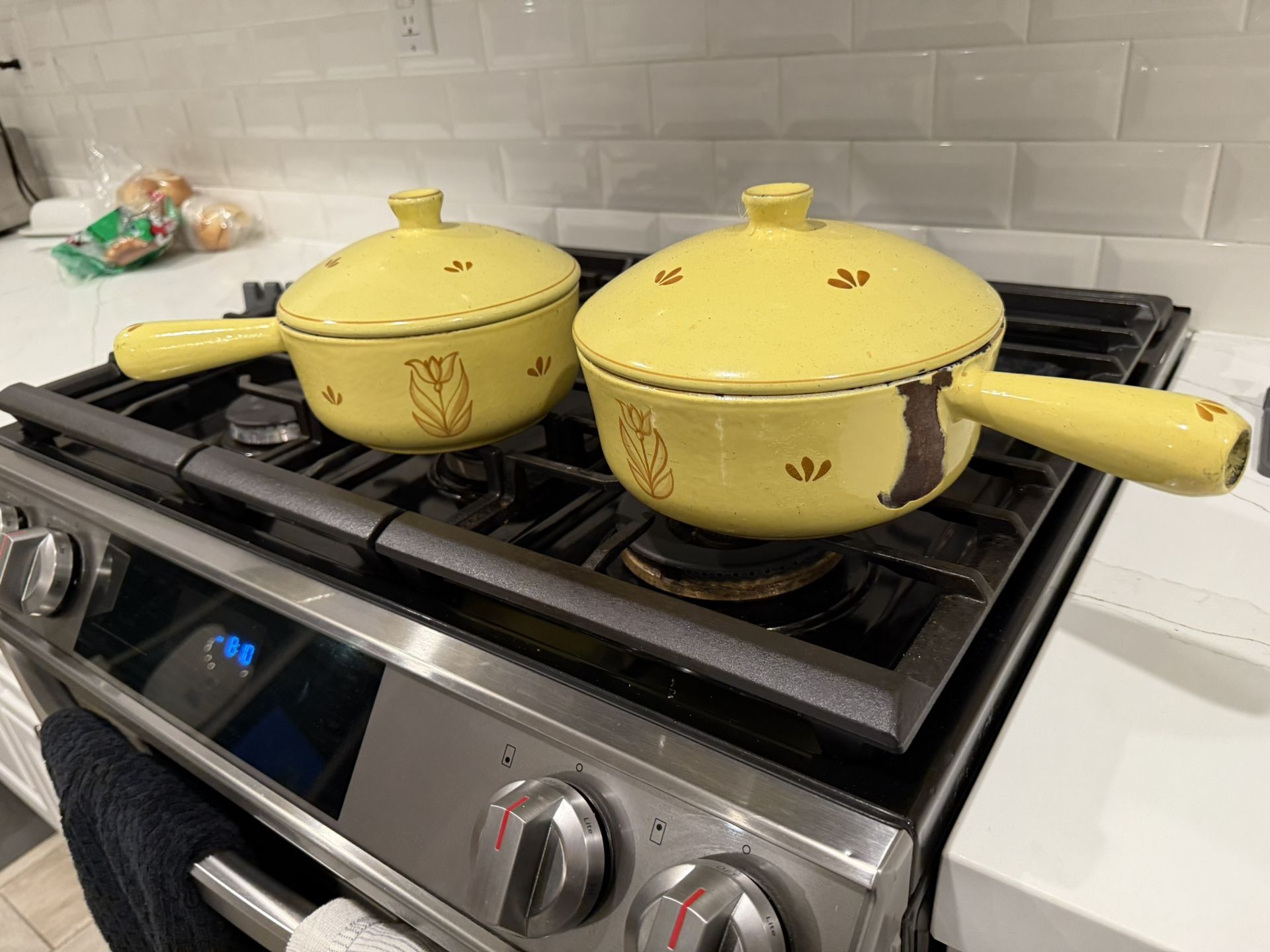 Vintage Cast Iron Pots