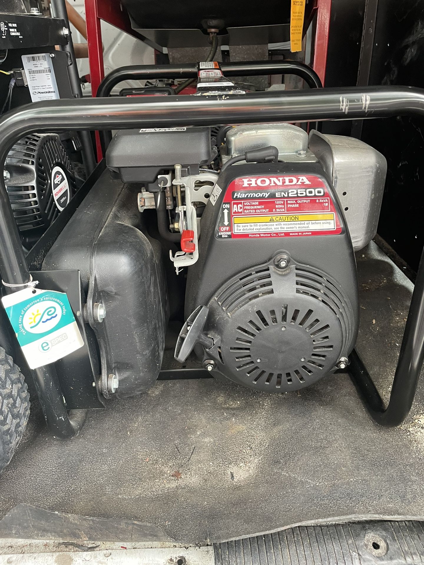 Honda Generator 2500 Watts Good