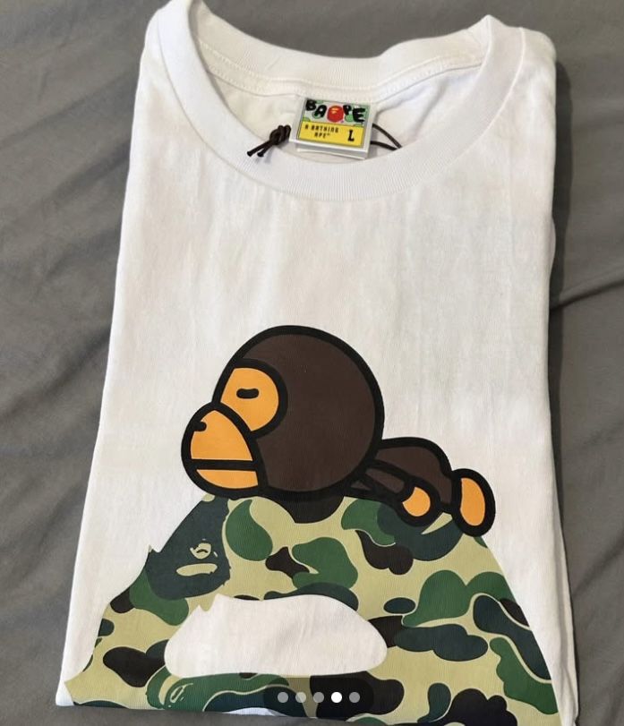 Bape shirt size large