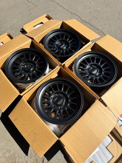 Brand New KMC Impact FFT “733” 17” Off-Road Wheels 6Lug 6x139 (6x5.5) Trucks and SUVs 17x8.5 0ET