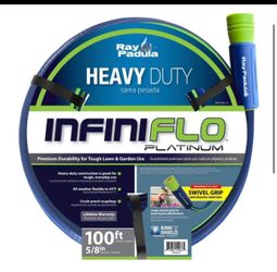 Ray Padula InfiniFlo Platinum Heavy Duty Garden Hose PVC Leak Resistant