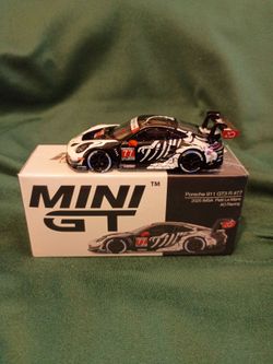Mini GT Porsche 911 GT3 R #77 Die-Cast Model