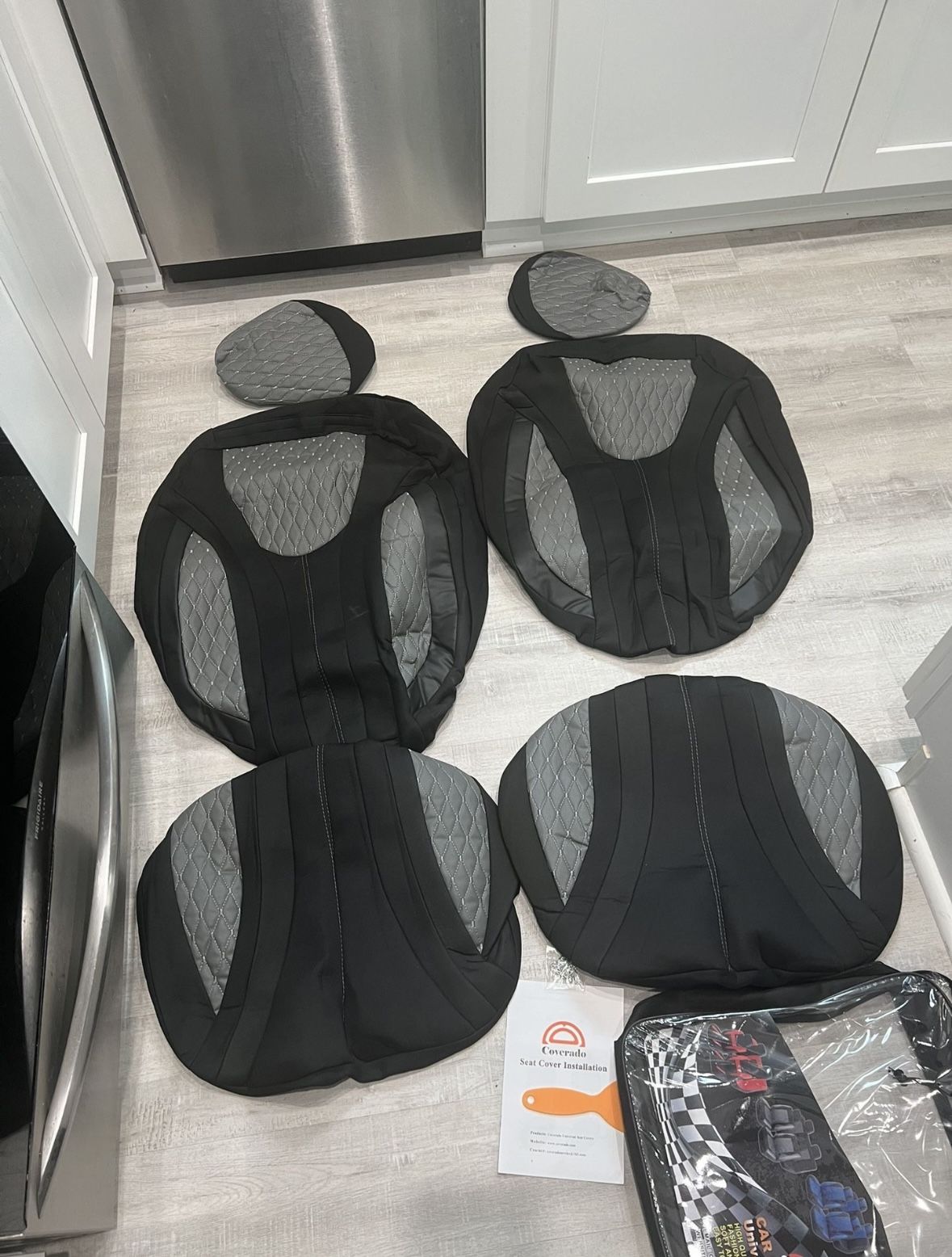 Car Seat Protectors Front - 6 Pieces Universal/ New