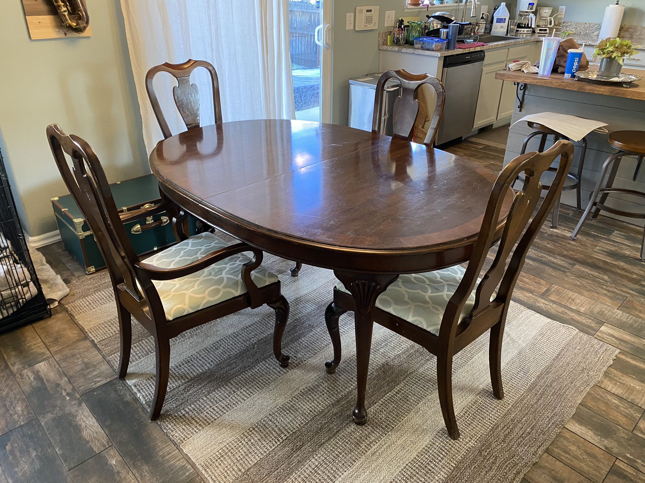 Drexel Heritage Wooden Dining Table