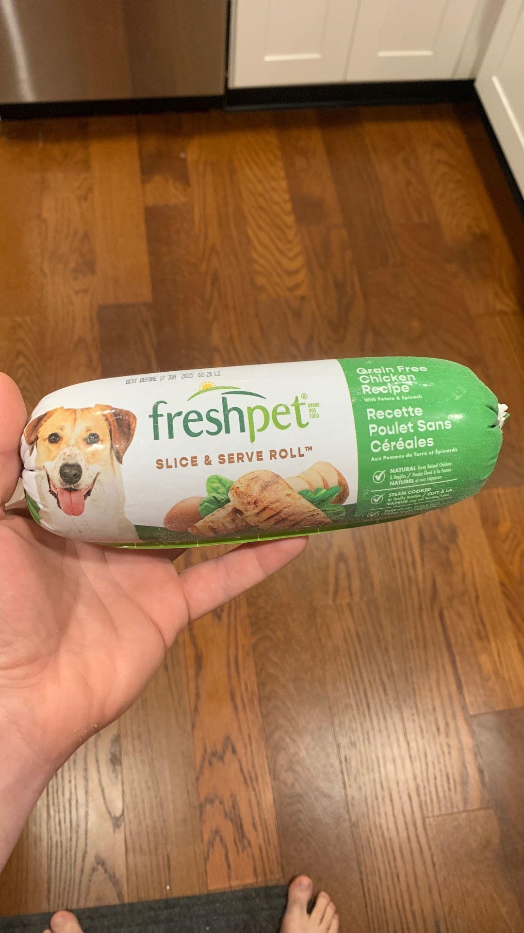 7 Fresh Pet Rolls Frozen