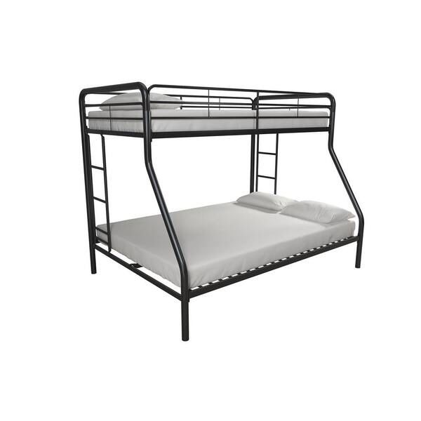 Black Twin over Full Metal Bunk Bed