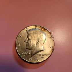 1967 Kennedy Half Dollar