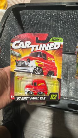 Car Tuned Customs '57 GMC Panel Van Die-Cast