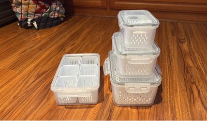 4 set storage boxes