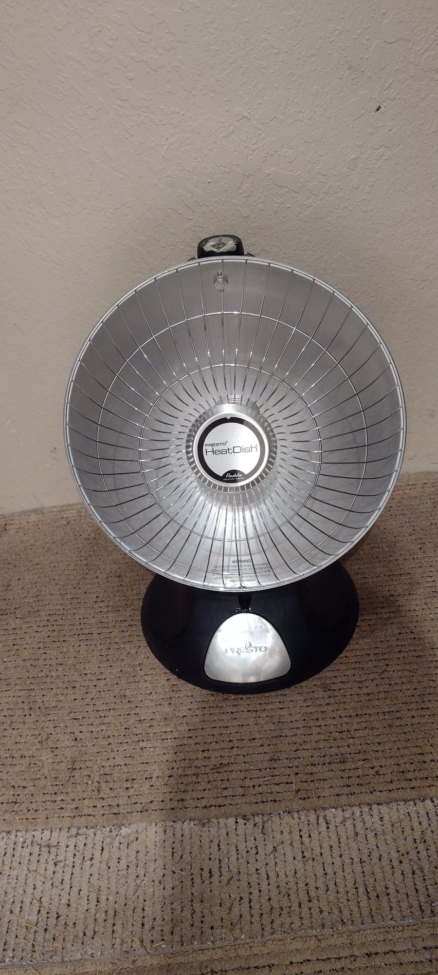 PRESTO PARABOLIC PORTABLE HEATER FROM COSTCO 1000 W