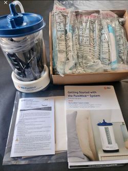 "Brand New Purewick Urine Collection System + 30 Catheters