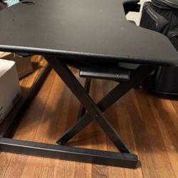 Standing Desk Riser And Targus Cooling Fan Laptop Riser