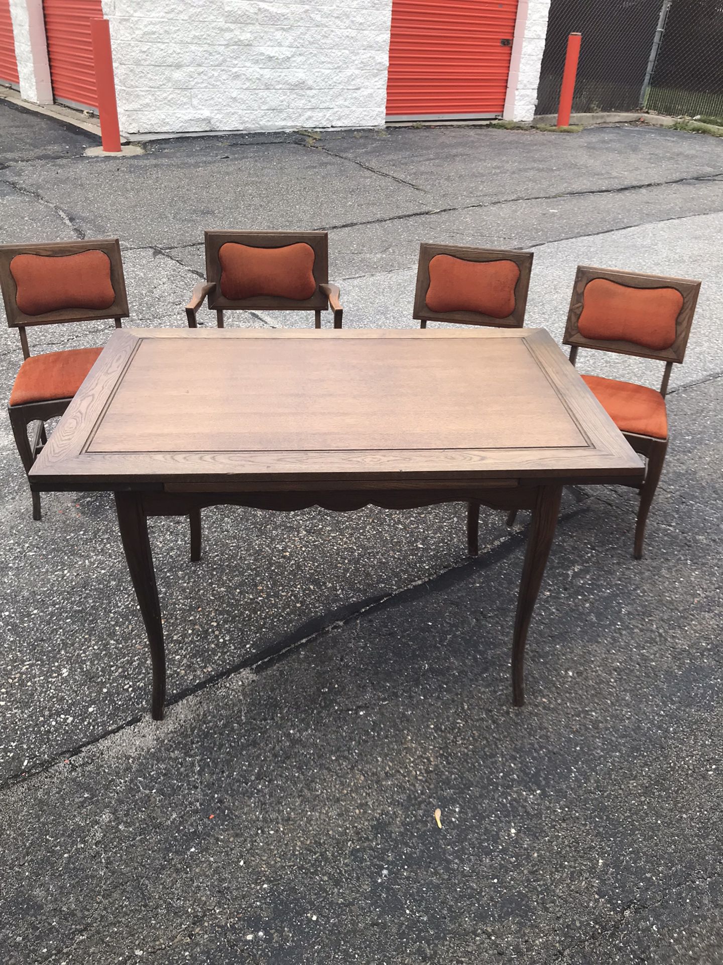 Antique Dining Room Table And Chairs