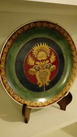Decorative Plate by Oriental Accent