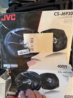 Two 6x9 jvc speakers