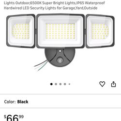 New-Onforu 130W 13000LM Dusk to Dawn Outdoor Lighting,Flood Lights Outdoor,6500K Super Bright Lights,IP65 Waterproof Hardwired LED Security Lights for