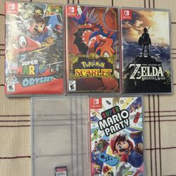 Nintendo Switch Games - Pokemon, Zelda, Mario Etc. SEE PRICES