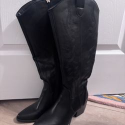Women’s Black Cowboy Boots