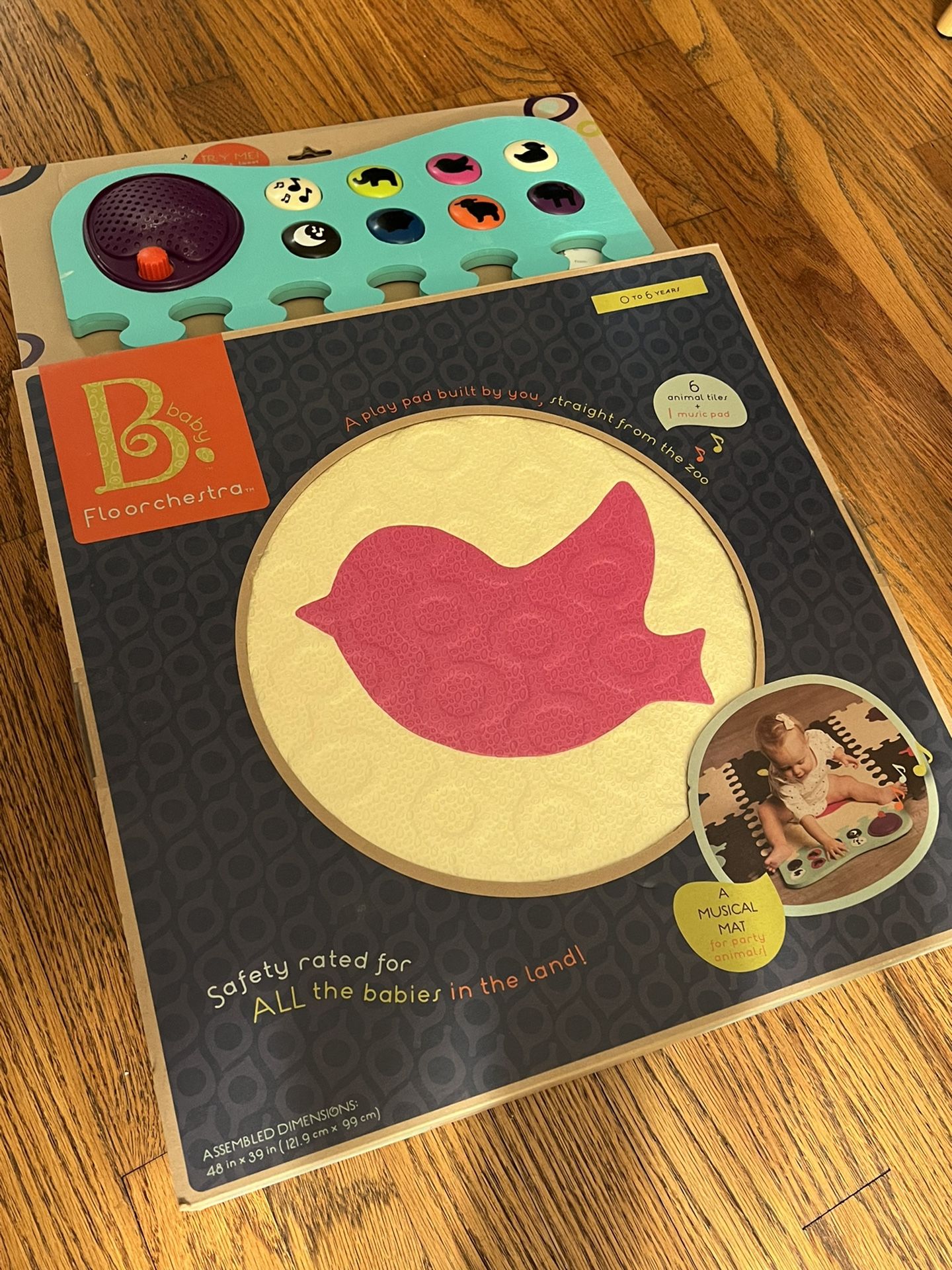 B. toys Floorchestra Musical Foam Mat