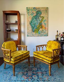 Gorgeous Vintage Arm Chairs