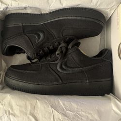 Nike Air Force 1 Low X Stüssy Black