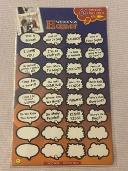 Wedding Humor Stickers New