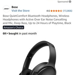 Bose Quiet comfort Head Phones 