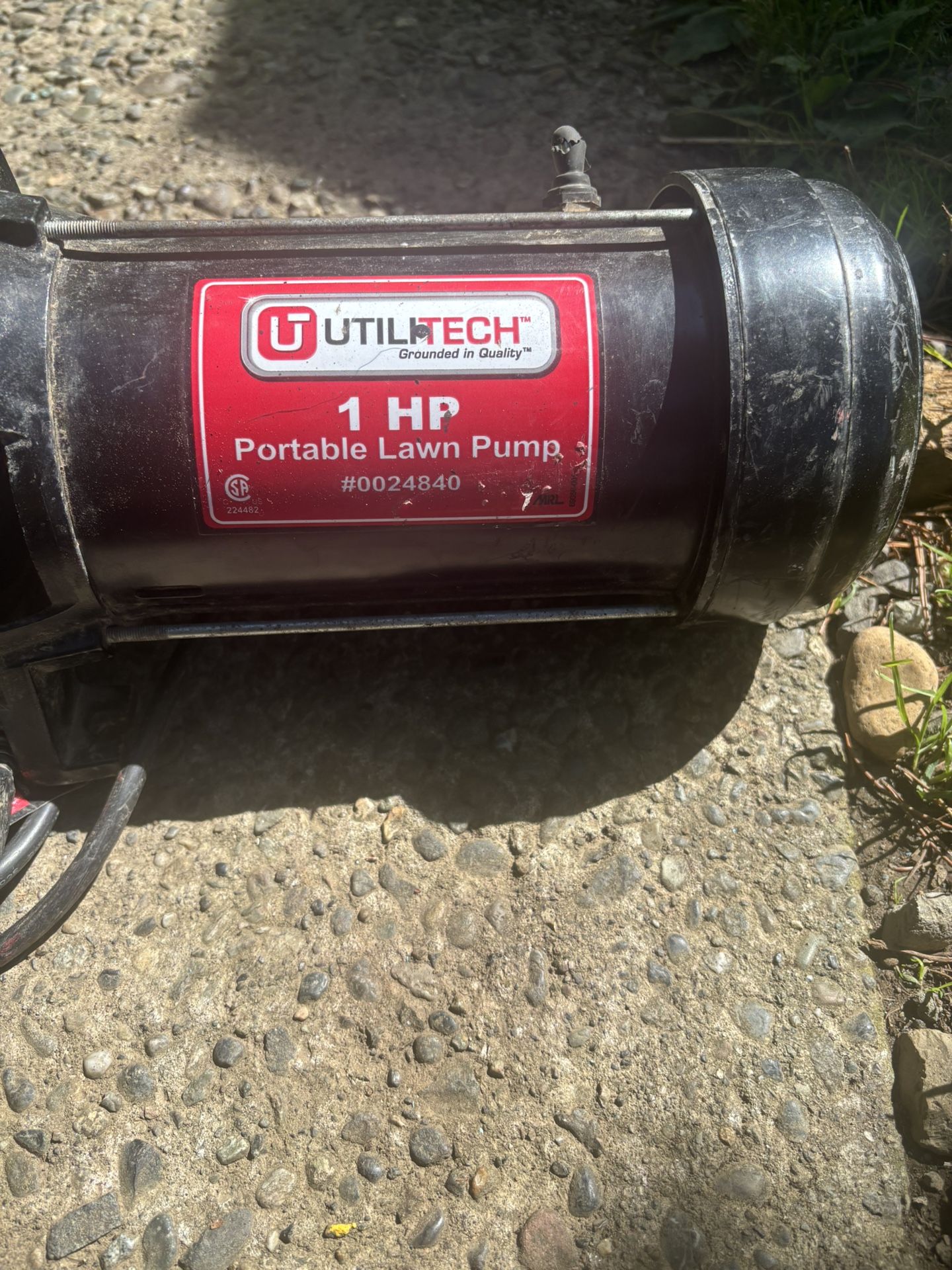 Portable Lawn Pump 100$