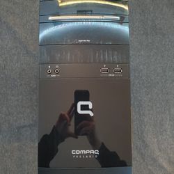 Compaq Presario PC Case w/ Power Supply And CD Drive