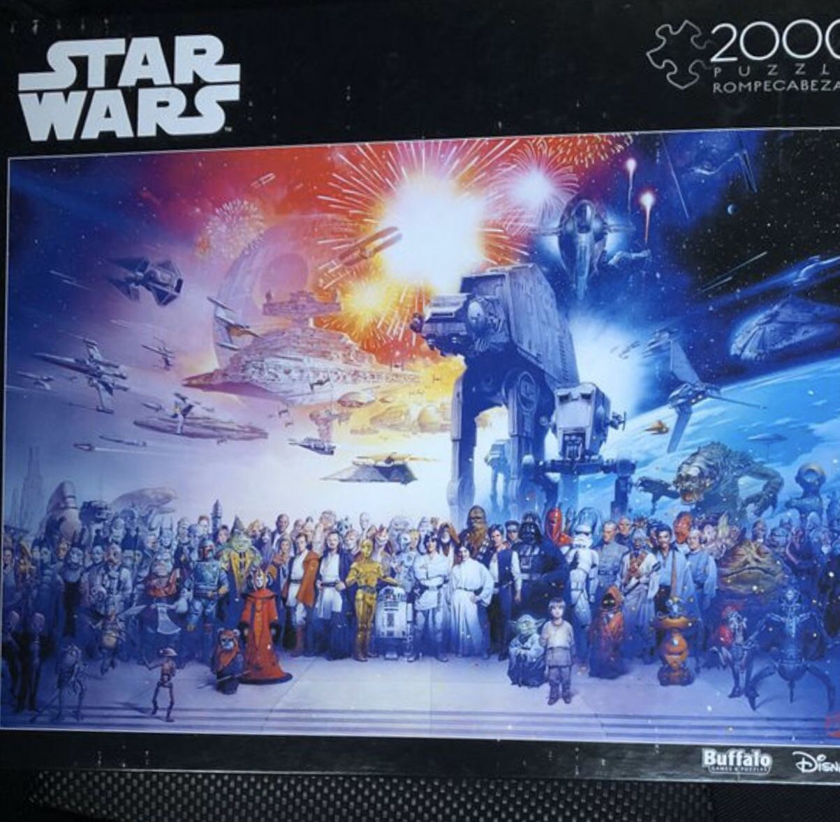 Buffalo games, Disney,Star Wars puzzle 2000 piece, new in box