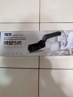 Barbecue grill electric brush