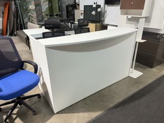 Reception Desk With Transaction Top Brand New Ready For Pick Up Or Delivery!