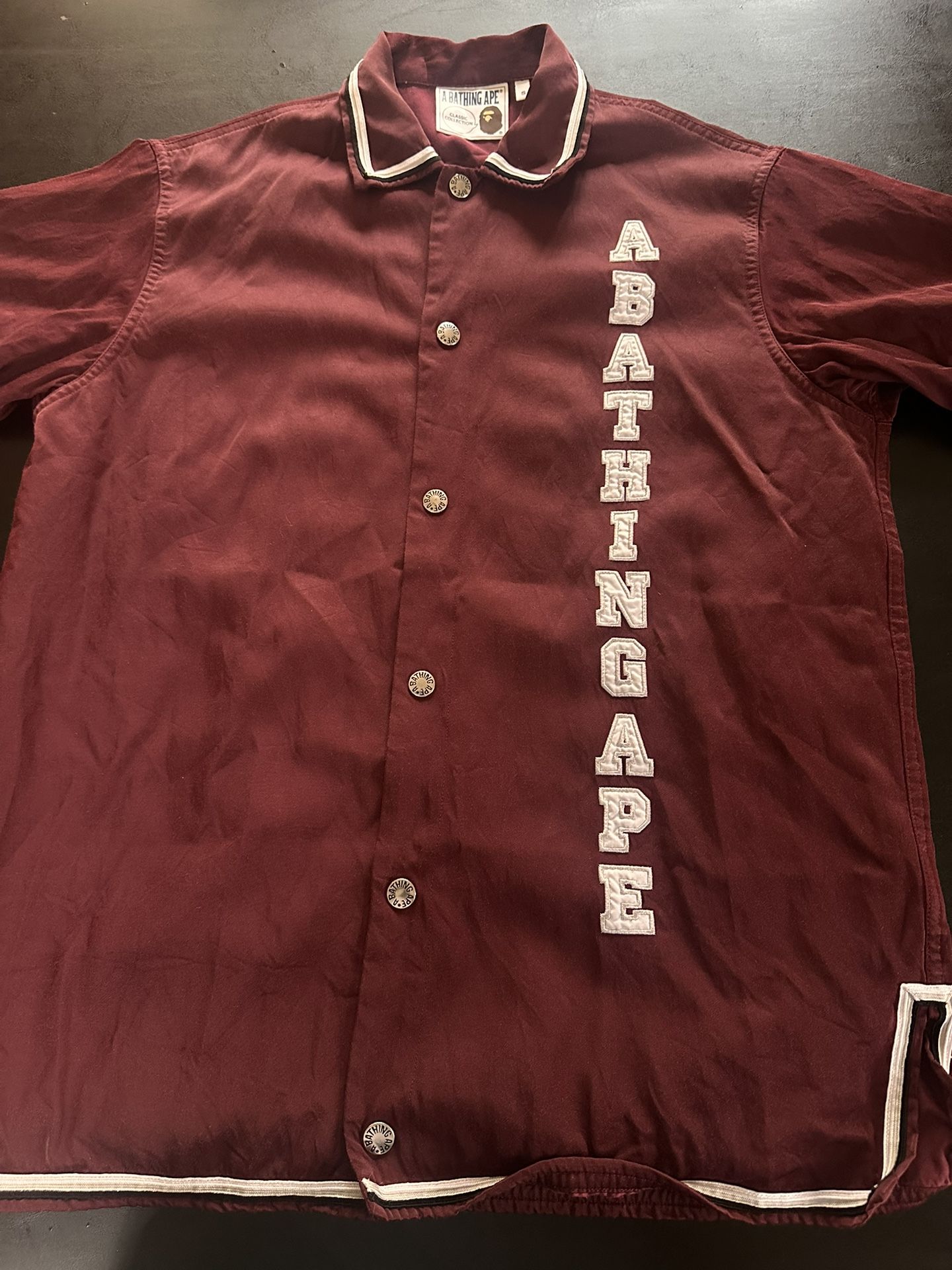 Bape Short Sleeve Button Up