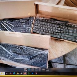 Dell, Ultronix, And Mechanical USB Keyboards New 