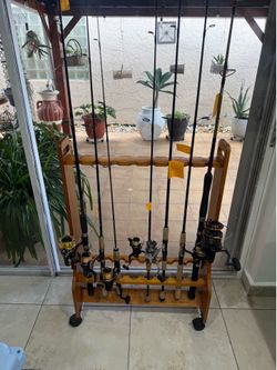Fishing rod stand