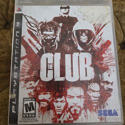 The Club for the PlayStation 3.