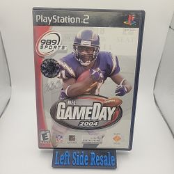 NFL GameDay 2004 (Sony PlayStation 2 PS2, 2003) - CIB -