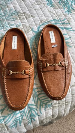 Tan Leather Men’s Mule slip on shoes