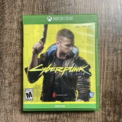 Cyberpunk 2077 Xbox One Disk. 