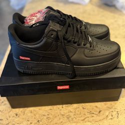 Black Supreme Airforce 1