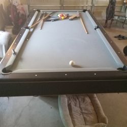 Hard Slate Pool Table