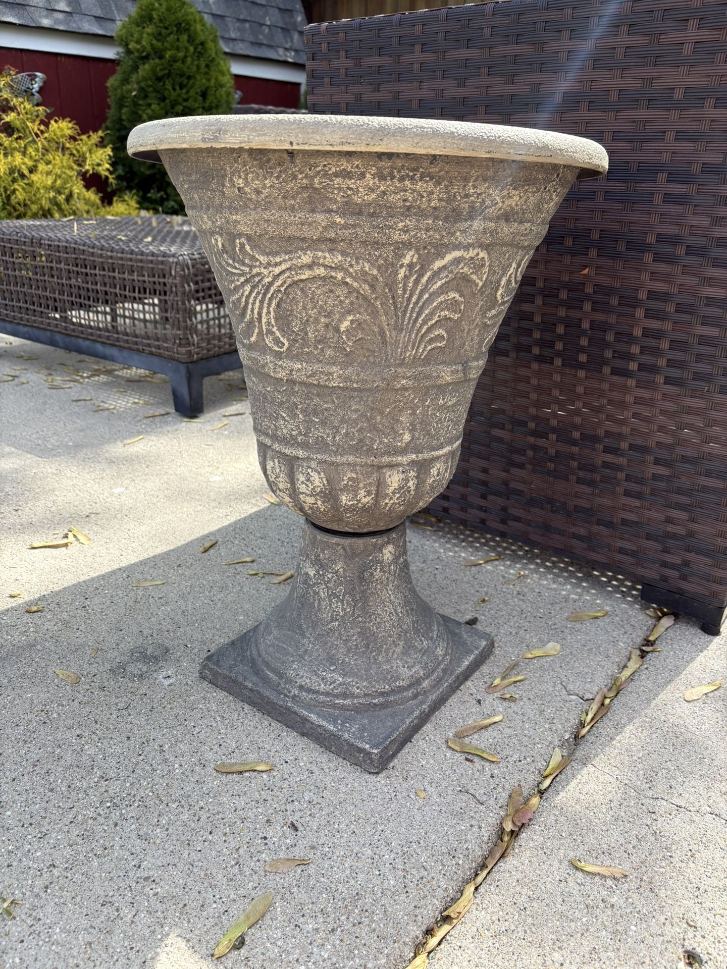Outdoor Planting Tall Pot