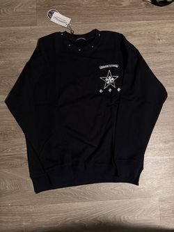 Black chrome heart long sleeve